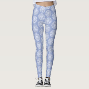 Blueberry Mandala Leggings