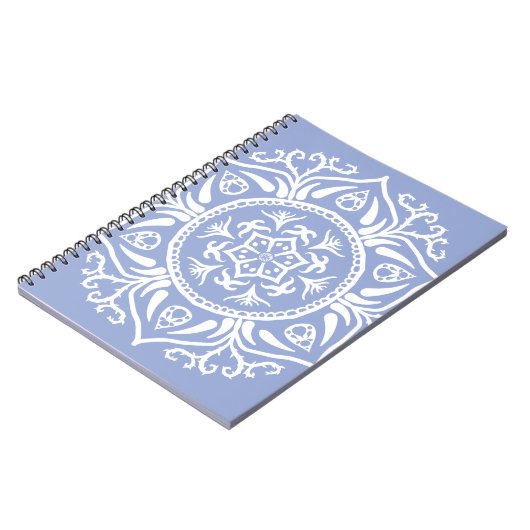 Blueberry Mandala Notizblock (Linke Seite)
