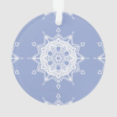 Blueberry Mandala Ornament (Rückseite)
