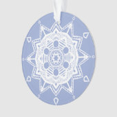 Blueberry Mandala Ornament (Vorderseite)
