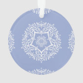 Blueberry Mandala Ornament (Rückseite)