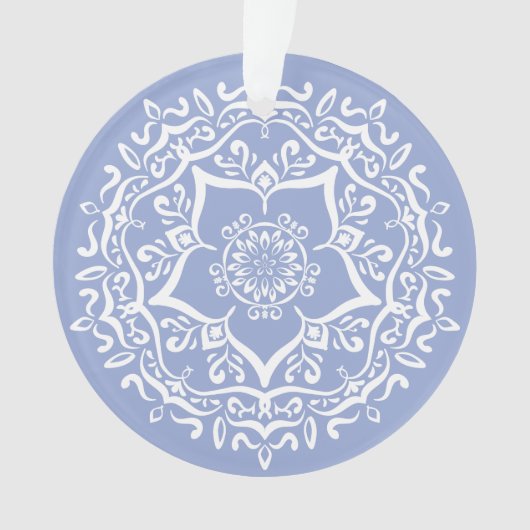 Blueberry Mandala Ornament (Vorderseite)