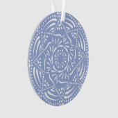 Blueberry Mandala Ornament (Vorderseite)