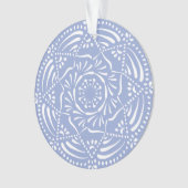 Blueberry Mandala Ornament (Vorderseite)
