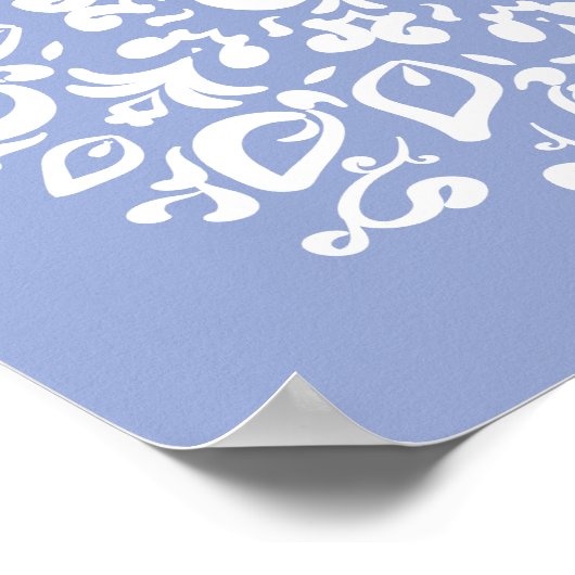 Blueberry Mandala Poster (Ecke)