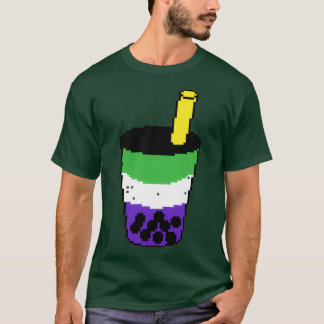 Blueberry Matcha Latte mit Tapioca T-Shirt