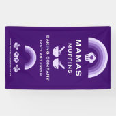 Blueberry Muffin Baker Banner (Horizontal)