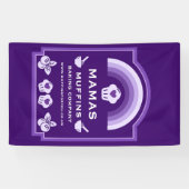 Blueberry Muffin Baker Banner (Horizontal)