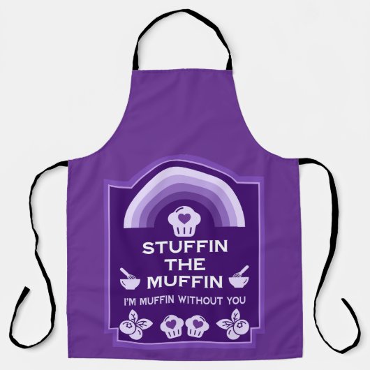 Blueberry Muffin Baker Schürze (Vorderseite)
