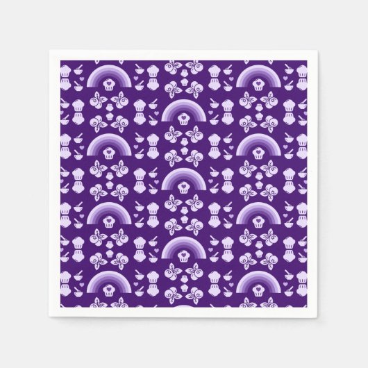 Blueberry Muffin Baker Serviette (Vorderseite)