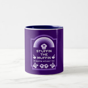 Blueberry Muffin Baker Zweifarbige Tasse