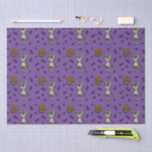 Blueberry Muffin Bloop Cat Pattern Seidenpapier (Handwerk)