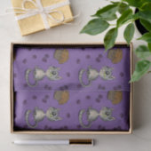 Blueberry Muffin Bloop Cat Pattern Seidenpapier (Geschenk)