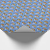 Blueberry Muffin Frühstücksbuffet Bäckerei Backwar Geschenkpapier (Ecke)