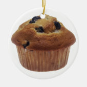 Blueberry Muffin Keramik Ornament (Vorne)