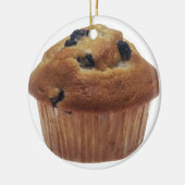 Blueberry Muffin Keramikornament (Links)
