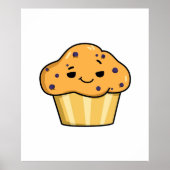 Blueberry Muffin Poster (Vorne)