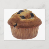 Blueberry Muffin Postkarte (Vorderseite)