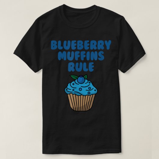 Blueberry Muffins Cute Blueberries Eater Berry Lov T-Shirt (Design vorne)