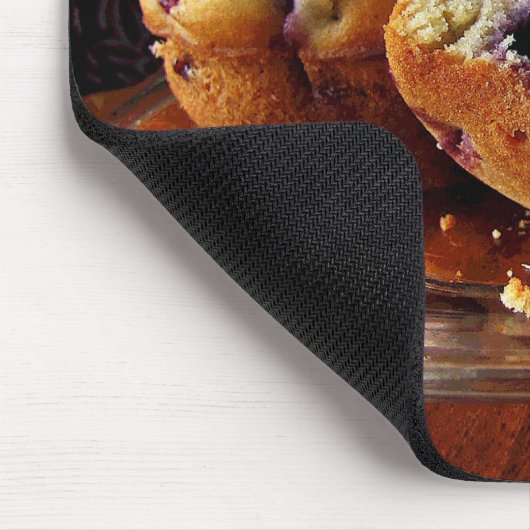 Blueberry Muffins Mousepad (Ecke)