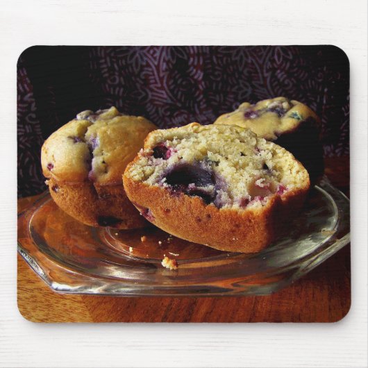 Blueberry Muffins Mousepad (Vorne)