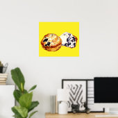 Blueberry Muffins Poster (Heimbüro)