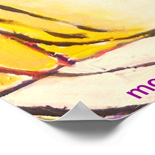 Blueberry Muffins Poster (Ecke)