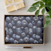 Blueberry Muster Decoupage Seidenpapier (Geschenk)