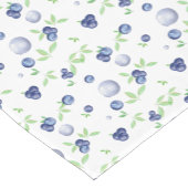 Blueberry-Muster Kurzer Tischläufer (Ecke)