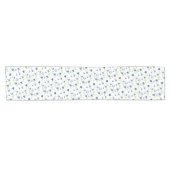 Blueberry-Muster Kurzer Tischläufer (Horizontal)