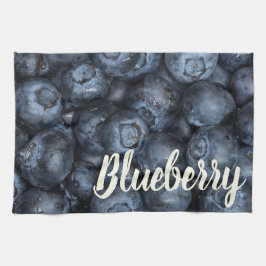 Blueberry Nah Up Detail für Veganer Geschirrtuch