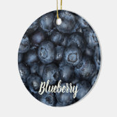 Blueberry Nah Up Detail für Veganer Keramik Ornament (Links)