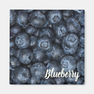 Blueberry Nah Up Detail für Veganer Magnet