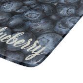 Blueberry Nah Up Detail für Veganer Schneidebrett (Ecke)