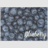 Blueberry Nah Up Detail für Veganer Seidenpapier (Vorderseite)