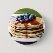 Blueberry Pancakes Button (Vorderseite)