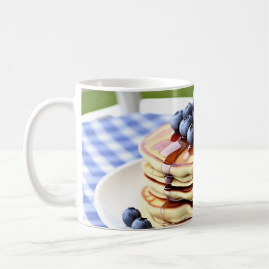 Blueberry Pancakes Kaffeetasse (Links)