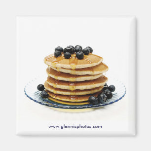 Blueberry Pancakes Magnet