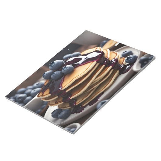 Blueberry Pancakes Notizblock (angewinkelt)