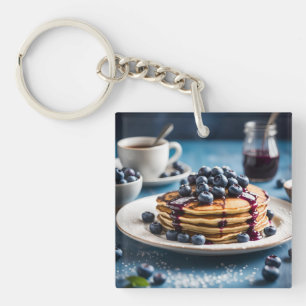 Blueberry Pancakes Schlüsselanhänger