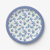 Blueberry Paper Plate Pappteller (Vorderseite)