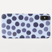 Blueberry Pattern Case-Mate iPhone Hülle (Rückseite (Horizontal))