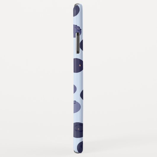 Blueberry Pattern Case-Mate iPhone Hülle (Hinten/Rechts)