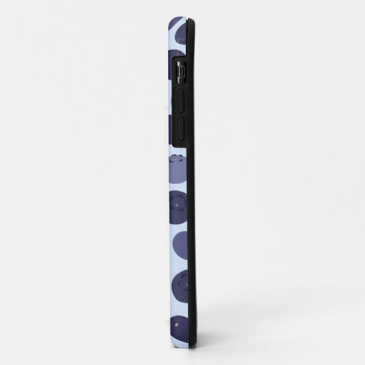 Blueberry Pattern Case-Mate iPhone Hülle (Hinten/Links)