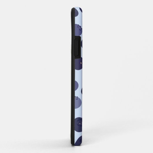 Blueberry Pattern Case-Mate iPhone Hülle (Hinten/Rechts)