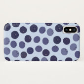 Blueberry Pattern Case-Mate iPhone Hülle (Rückseite (Horizontal))