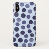 Blueberry Pattern Case-Mate iPhone Hülle (Rückseite)