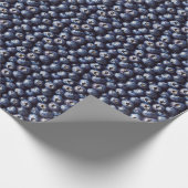 Blueberry Pattern Decoupage Geschenkpapier (Ecke)