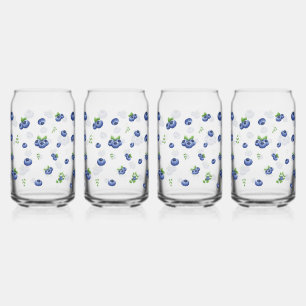 Blueberry Pattern Dosenglas