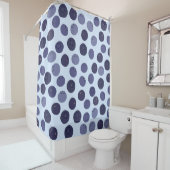 Blueberry Pattern Duschvorhang (Beispiel)